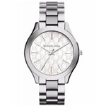 Ficha técnica e caractérísticas do produto Relógio Feminino Michael Kors Mk3371 Slim Prata 42mm