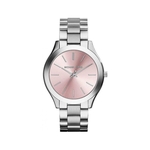 Ficha técnica e caractérísticas do produto Relógio Feminino Michael Kors Mk3380 Prata Pink Slim 42mm