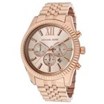 Ficha técnica e caractérísticas do produto Relógio Feminino Michael Kors Mk8319 Rose Lexington 45mm