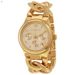 Ficha técnica e caractérísticas do produto Relógio Feminino Michael Kors Modelo MK3131 Gold