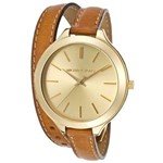 Ficha técnica e caractérísticas do produto Relógio Feminino Michael Kors Modelo MK2256 - Pulseira em Couro / a Prova D' Água