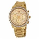 Ficha técnica e caractérísticas do produto Relógio Feminino Michael Kors Modelo MK6187 Dourado Gold