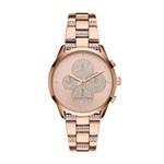 Ficha técnica e caractérísticas do produto Relógio Feminino Michael Kors Modelo MK6553 Rose 40mm