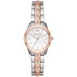 Ficha técnica e caractérísticas do produto Relógio Feminino Michael Kors Modelo MK6717 Pulseira em Metal / a Prova D` Água