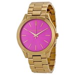 Ficha técnica e caractérísticas do produto Relógio Feminino Michael Kors Runway Pink Dial - Modelo Mk3264