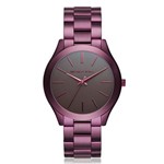 Ficha técnica e caractérísticas do produto Relógio Feminino Michael Kors Slim Analógico - Mk3551/4pn