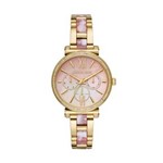 Ficha técnica e caractérísticas do produto Relógio Feminino Michael Kors Sofie Dourado MK4344/1DN