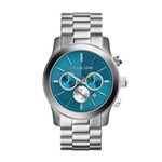 Ficha técnica e caractérísticas do produto Relógio Feminino Michael Kors Unissex Runway MK5953 Aço Azul