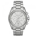 Ficha técnica e caractérísticas do produto Relógio Feminino Miichael Kors Mk5535 Bradshaw Prata - Michael Kors