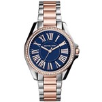 Ficha técnica e caractérísticas do produto Relógio Feminino MK6184 Kacie 37mm Diâmetro Aço Inoxidável - Michael Kors