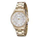 Relógio Feminino Mondaine, Analógico, Pulseira de Aço, Caixa de 4,1 Cm, 5 Atm - 94971LPMVDE2