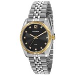 Ficha técnica e caractérísticas do produto Relógio Feminino Mondaine Prateado Estilo Rolex 99175LPMVBS4