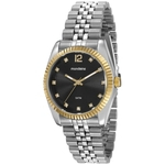 Ficha técnica e caractérísticas do produto Relógio feminino mondaine prateado estilo rolex 99175LPMVBS4