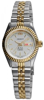 Ficha técnica e caractérísticas do produto Relogio Feminino Orient Automatico Misto Dourado 559EB3X-B1SK