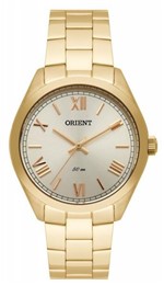 Ficha técnica e caractérísticas do produto Relogio Feminino Orient Dourado FGSS0107-KSKX