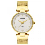 Ficha técnica e caractérísticas do produto Relógio Feminino Orient FGSS0070-C1KX 32 Mm Aço Dourado