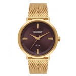 Ficha técnica e caractérísticas do produto Relógio Feminino Orient FGSS0140 M1KX Dourado