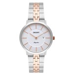 Ficha técnica e caractérísticas do produto Relógio Feminino Orient Slim Ftsss004 S1sr - Prata