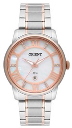 Ficha técnica e caractérísticas do produto Relógio Feminino Orient Swarovski FTSS1111 B3SR Aço Bicolor