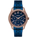 Ficha técnica e caractérísticas do produto Relógio Feminino Orient Swarovski FTSSM047 D2DX Azul