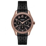 Ficha técnica e caractérísticas do produto Relógio Feminino Orient Swarovski FTSSM0487 P2PX Preto