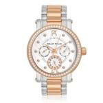 Relógio Feminino Phillip Kollin Bali Mixed Rose White Ref Zy28190s Misto