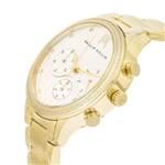 Ficha técnica e caractérísticas do produto Relógio Feminino Phillip Kollin Santorini Zy28010h Gold White Diamond