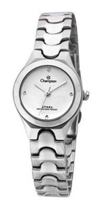 Ficha técnica e caractérísticas do produto Relógio Feminino Prata Social Analogico Champion Ca28056q Nf