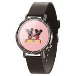 Ficha técnica e caractérísticas do produto Relógio Feminino Pulso Preto Mickey Mouse Minnie Disney 13