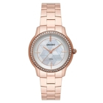 Ficha técnica e caractérísticas do produto Relogio Feminino Rose Gold Fundo Branco Orient FRSS0034 S1RX