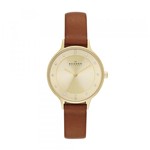 Ficha técnica e caractérísticas do produto Relógio Feminino Skagen Anita Dourado - SKW2147/2DN