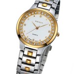 Relogio Feminino Skone Analogico Casual Gold W4147g