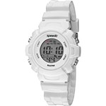 Relógio Feminino Digital Speedo Limited Sport Ligth 81046L0EBNP2 - Branco