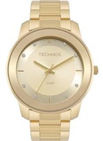 Ficha técnica e caractérísticas do produto Relógio Feminino Technos 2036MKD/4X Aço Dourado Analógico