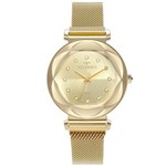 Ficha técnica e caractérísticas do produto Relógio Feminino Technos Crystal 2035MRZ/4X 38mm Aço Dourado