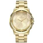 Ficha técnica e caractérísticas do produto RelÃ³gio Feminino Technos Crystal 2036MLL/4X 42mm AÃ§o Dourado - Dourado/incolor - Feminino - Dafiti