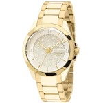 Ficha técnica e caractérísticas do produto Relógio Feminino Technos Crystal 203AAA/4K 36mm Aço Dourado