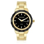 Ficha técnica e caractérísticas do produto Relógio Feminino Technos Dourado Elegance 2035MCM/4P Cristais