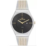Ficha técnica e caractérísticas do produto Relógio Feminino Technos Fashion GL15AS/5P - Prata/Dourado