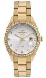 Ficha técnica e caractérísticas do produto Relogio Feminino Technos Riviera Dourado Elegante 2115MOI4K