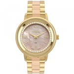 Ficha técnica e caractérísticas do produto Relógio Feminino Technos Trend 2036MKY/5J 40mm Aço Bicolor Dourado/Rose