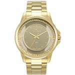 Ficha técnica e caractérísticas do produto Relógio Feminino Technos Trend 2039CI/4X 40mm Aço Dourado