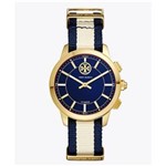 Ficha técnica e caractérísticas do produto Rel?gio Feminino Tory Burch 38mm Modelo TBT1203 - a Prova D` ?gua / Detalhes Banhados a Ouro