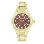 Relógio Feminino Victor Hugo Analógico 10086Lsg/12M Dourado