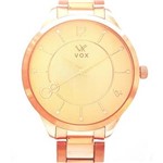 Ficha técnica e caractérísticas do produto Relogio Feminino Vox Analog Cxa Metal Dourado Pulse Aço Rose