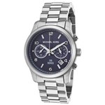 Ficha técnica e caractérísticas do produto Relógio Feminino Watch Hunger Stop 100 Series Chrono Stainless Steel Blue Dial - Modelo M.Kors-Mk5814