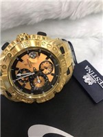 Relógio Festina Dourado e Laranja Chrono Bike F16599/1 Lançamento