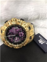 Ficha técnica e caractérísticas do produto Relógio Festina Dourado e Roxo Chrono Bike F16599/1 Lançamento