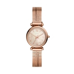 Ficha técnica e caractérísticas do produto Relógio Fossil Feminino Carlie Mini Rosé ES4697/1JN