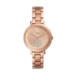 Ficha técnica e caractérísticas do produto Relógio Fossil Feminino Jacqueline Rosé - ES4438/1JN